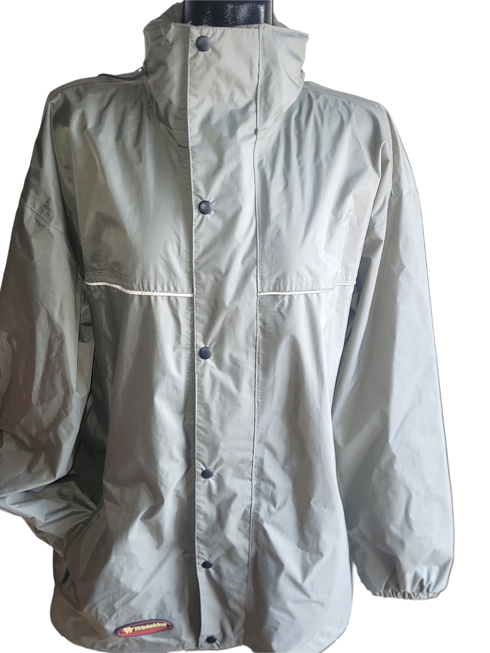 Wetskins Light Olive Green Men’s Waterproof Light Rain Jacket Size XXL